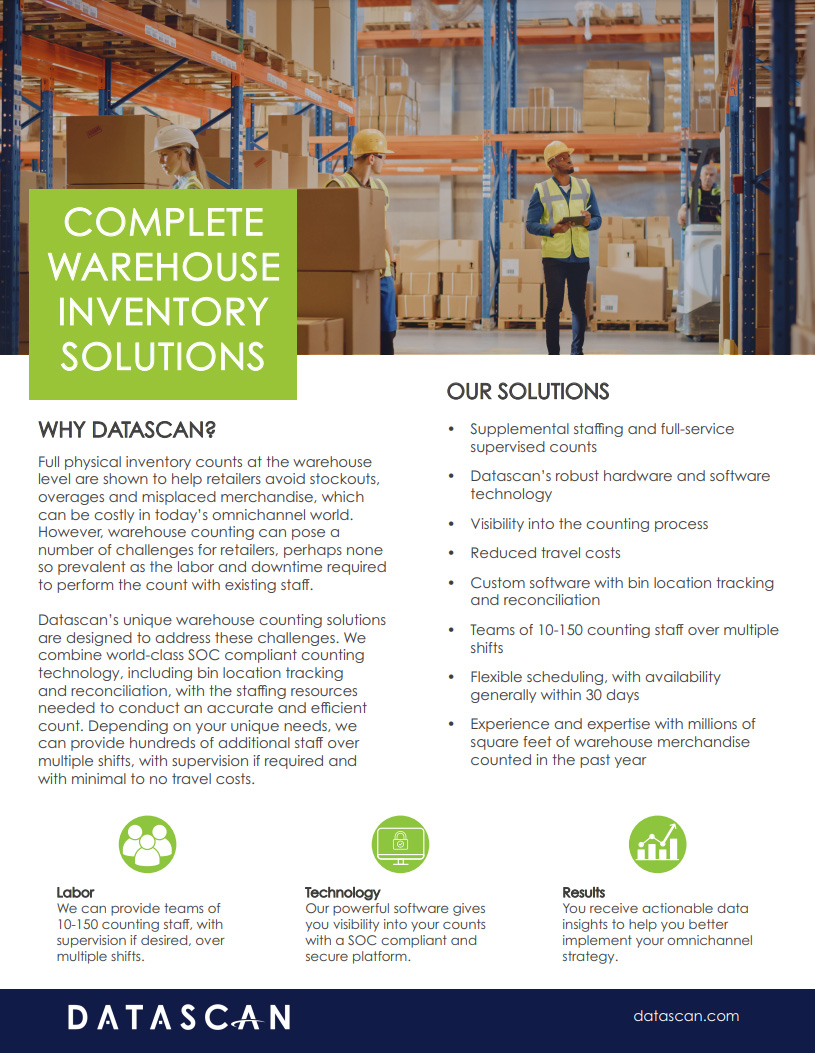 complete warehouse inventory solutions
