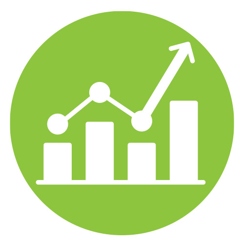 green graph icon